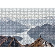 Cakapuzzle Muhteşem Göl ve Dağ Manzarası 120 Parça Ahşap Puzzle
