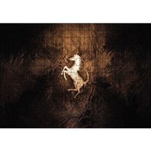 Cakapuzzle Mustang Logo 120 Parça Ahşap Puzzle