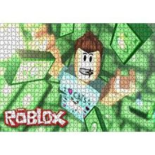 Cakapuzzle Mutlu Röblox Görseli 120 Parça Ahşap Puzzle