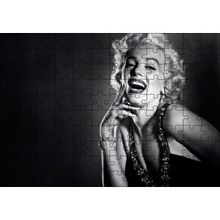Cakapuzzle Mutlu Yıllar Marilyn Monroe Görseli 120 Parça Ahşap Puzzle