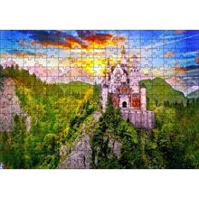 Cakapuzzle Neuschwanstein Masal Kalesi Almanya 120 Parça Ahşap Puzzle