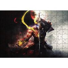 Cakapuzzle Nioh Savaşçı 120 Parça Ahşap Puzzle