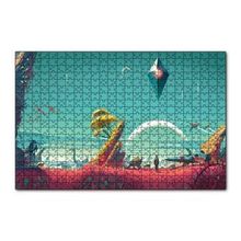 Cakapuzzle No Mans Sky Medeniyet Kompozisyon 120 Parça Ahşap Puzzle