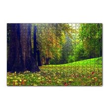 Cakapuzzle Orman ve Çimler Doğa 120 Parça Ahşap Puzzle