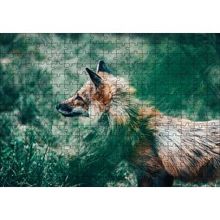 Cakapuzzle Ormanda Yeşillikler Arasındaki Tilki 120 Parça Ahşap Puzzle