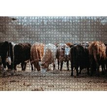 Cakapuzzle Otlayan Büyükbaş Hayvanlar 120 Parça Ahşap Puzzle