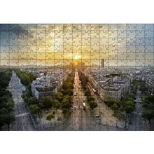 Cakapuzzle Paris Panaromik Günbatımı 120 Parça Ahşap Puzzle