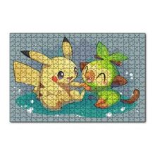 Cakapuzzle Pikaçu ve Sevimli Arkadaşı 120 Parça Ahşap Puzzle