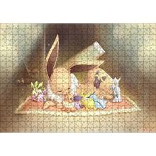 Cakapuzzle Pokemon Ailesi Rockruff Görseli 120 Parça Ahşap Puzzle