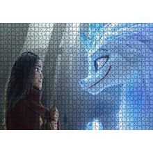 Cakapuzzle Raya ve Son Ejderha 2021 Görseli 120 Parça Ahşap Puzzle