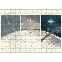 Cakapuzzle Retro Film Afişi Yıldızlararası Görseli 120 Parça Ahşap Puzzle