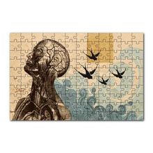 Cakapuzzle Sanatsal Anatomi 120 Parça Ahşap Puzzle