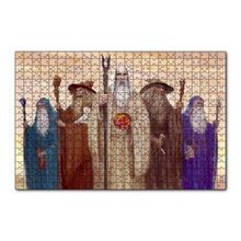 Cakapuzzle Saruman ve Kötü Büyücüler 120 Parça Ahşap Puzzle