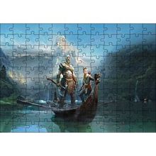 Cakapuzzle Savaş Tanrısı Görseli 120 Parça Ahşap Puzzle