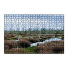 Cakapuzzle Sazlıklar ve Su Kenarında Otlar 120 Parça Ahşap Puzzle