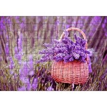Cakapuzzle Sepette Lavantalar 120 Parça Ahşap Puzzle