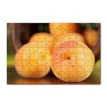 Cakapuzzle Sepetten Dökülen Taze Kayısılar Yakın Çekim 120 Parça Ahşap Puzzle