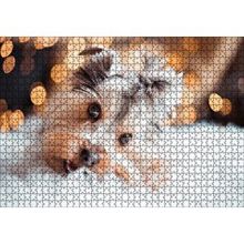 Cakapuzzle Sevimli Yorkshire Terrier 120 Parça Ahşap Puzzle