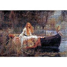 Cakapuzzle Shalott Leydisi John William Waterhouse 120 Parça Ahşap Puzzle