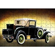 Cakapuzzle Siyah Antika Araba 120 Parça Ahşap Puzzle