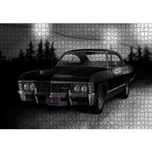 Cakapuzzle Siyah Klasik Chevrolet 120 Parça Ahşap Puzzle