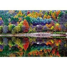 Cakapuzzle Sonbahar Doğa Renkleri 120 Parça Ahşap Puzzle