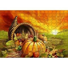 Cakapuzzle Sonbahar Hasadı 120 Parça Ahşap Puzzle