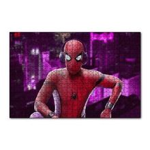 Cakapuzzle Spiderman Kulaklıkllı Görseli 120 Parça Ahşap Puzzle