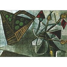 Cakapuzzle Still Life Bascket of Fruit1942 by Pablo Picasso 120 Parça Ahşap Puzzle