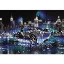 Cakapuzzle Su Damlaları Spor Araba 120 Parça Ahşap Puzzle