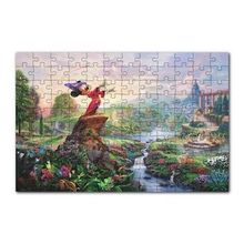 Cakapuzzle Su Kütlesinin Yanında Duran Mickey Mouse 120 Parça Ahşap Puzzle