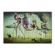 Cakapuzzle Sürreal İmgeler Absürd Çizimler 120 Parça Ahşap Puzzle