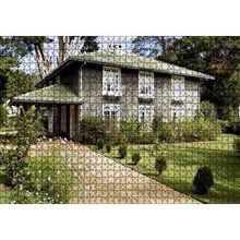 Cakapuzzle Taş Ev Görseli 120 Parça Ahşap Puzzle