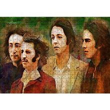 Cakapuzzle The Beatles Duvar Boyama 120 Parça Ahşap Puzzle