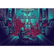 Cakapuzzle The Shining İkizler ve Bisikletli Çocuk 120 Parça Ahşap Puzzle