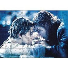 Cakapuzzle Titanic Jack ve Rose Veda 120 Parça Ahşap Puzzle