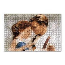 Cakapuzzle Titanic Rose ve Jack Dans Ediyor 120 Parça Ahşap Puzzle
