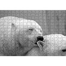 Cakapuzzle Uyuklayan Kutup Ayısı 120 Parça Ahşap Puzzle