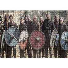 Cakapuzzle Viking Oyuncular Görseli 120 Parça Ahşap Puzzle