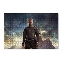 Cakapuzzle Vikingler Kayalıklar ve Bulutlu Ragnar Lodbrok 120 Parça Ahşap Puzzle