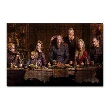 Cakapuzzle Vikingler Tüm Karakterler Yemek Masasında 120 Parça Ahşap Puzzle