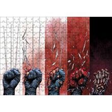 Cakapuzzle Wolverine Ölümü Çizgi Roman Kapağı Görseli 120 Parça Ahşap Puzzle