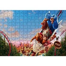 Cakapuzzle Wonder Park Roller Coaster 120 Parça Ahşap Puzzle