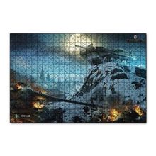 Cakapuzzle World of Tanks İsveç Tank Destroyeri 120 Parça Ahşap Puzzle
