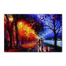 Cakapuzzle Yağmurda Yürüyen Çift 120 Parça Ahşap Puzzle