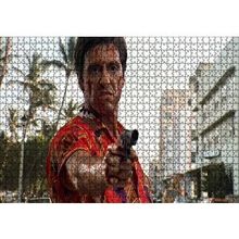 Cakapuzzle Yaralı Yüz Kan Revan İçinde 120 Parça Ahşap Puzzle