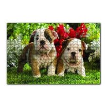 Cakapuzzle Yavru Bulldogs 120 Parça Ahşap Puzzle