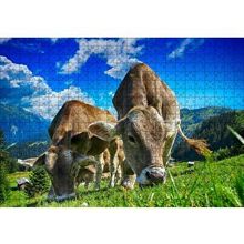 Cakapuzzle Yayladaki İnekler 120 Parça Ahşap Puzzle