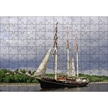 Cakapuzzle Yelkenli Tekne 120 Parça Ahşap Puzzle