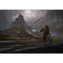 Cakapuzzle Yorgun Savaşçının Kaleye Dönüşü 120 Parça Ahşap Puzzle